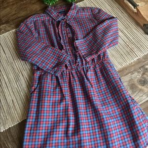 Girls Gap Plaid Dress (Size 8)
